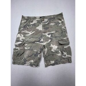 CSG Cargo Shorts Ripstop Camouflage Green 38 Mens